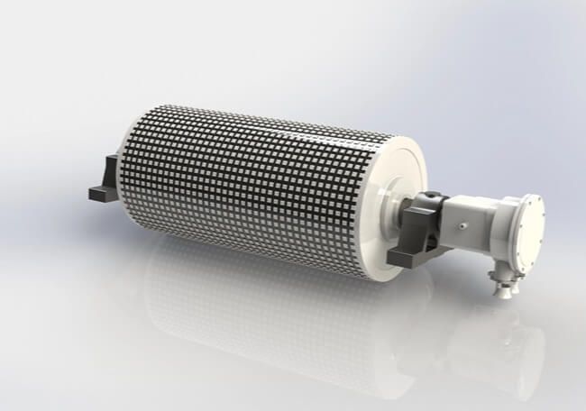 Explosion-proof permanent magnet electric drum for mining