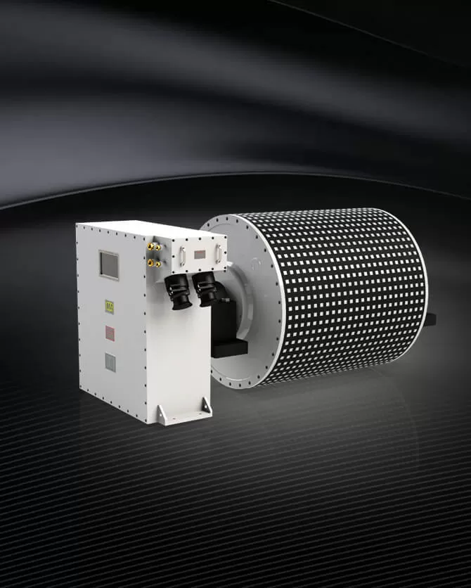 Permanent Magnet Synchronous Frequency Conversion Speed Regulation Integrated  Drum Motor