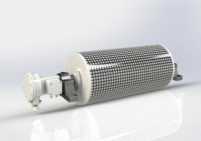 Port use Belt drives 200kw-Five-phase permanent magnet synchronous electric drum