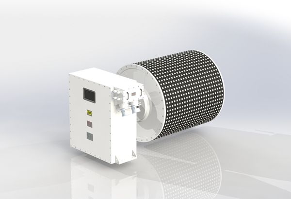 Permanent Magnet Synchronous Frequency Conversion Speed Regulation Integrated  Drum Motor