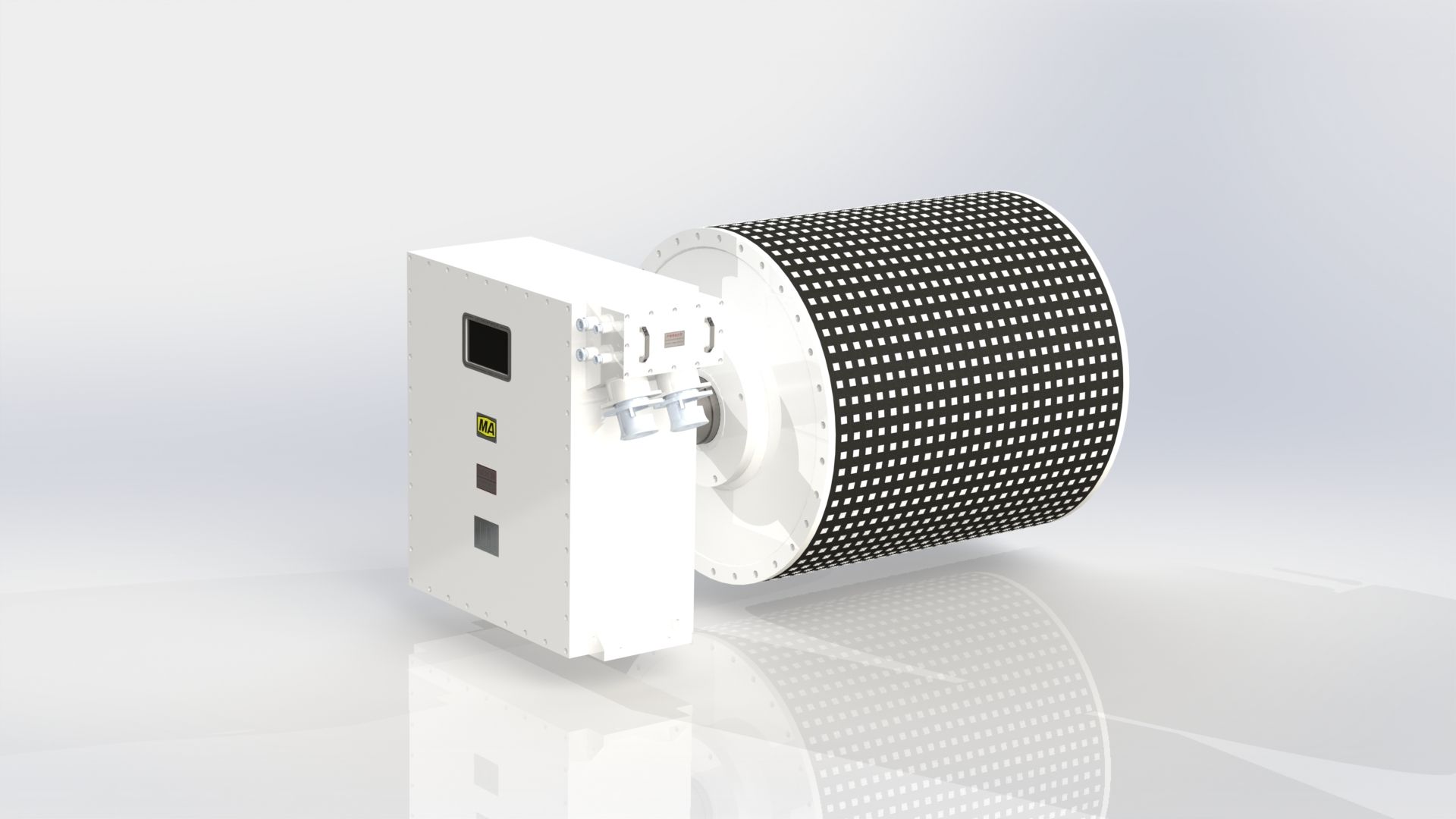 Industrial innovation drives upgrading：Frequency conversion speed regulation integrated permanent magnet direct drive pulley